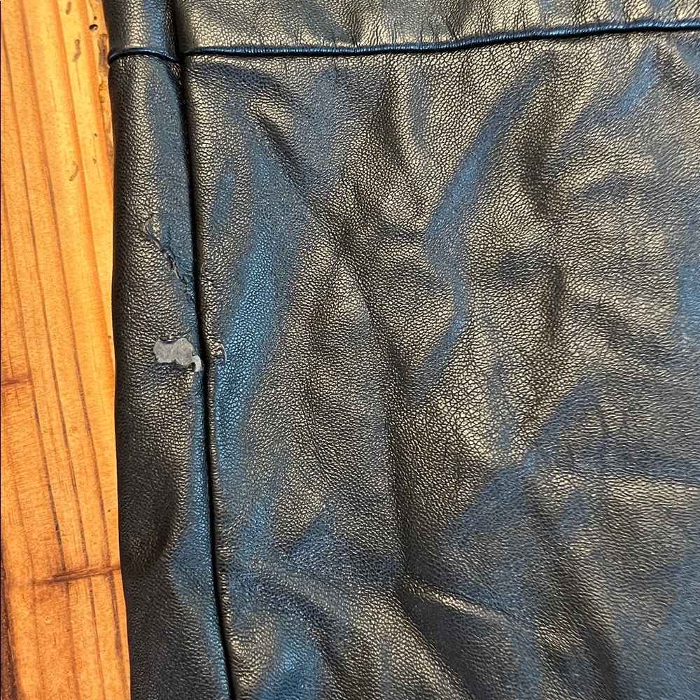 Derek Lam Straight Leg Leather Pants - Picture 13 of 14